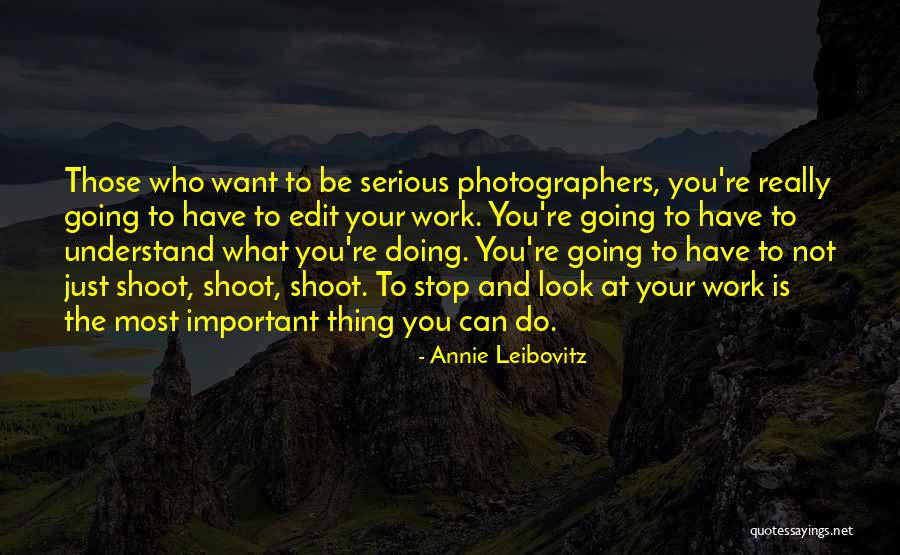 Annie Leibovitz Quotes 1017292