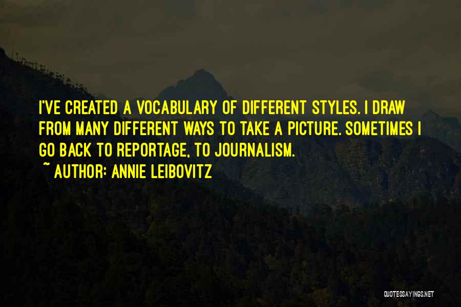 Annie Leibovitz Quotes 1032068
