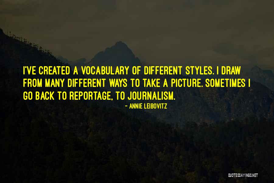 Annie Leibovitz Quotes 1032068