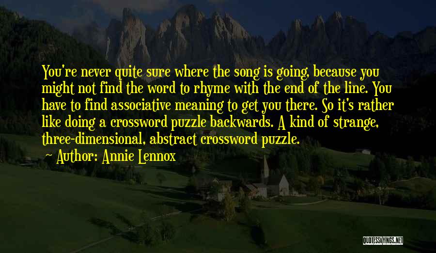 Annie Lennox Quotes 775447