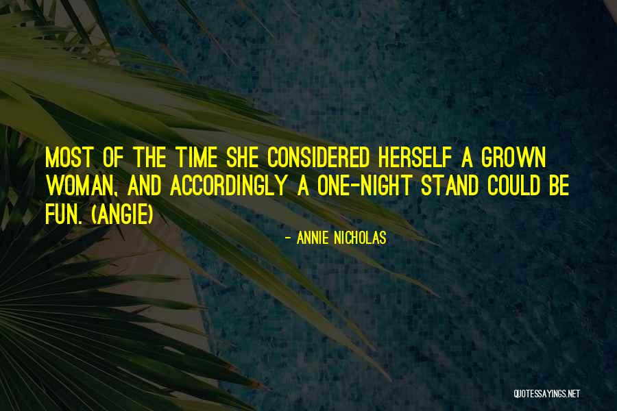 Annie Nicholas Quotes 1194169