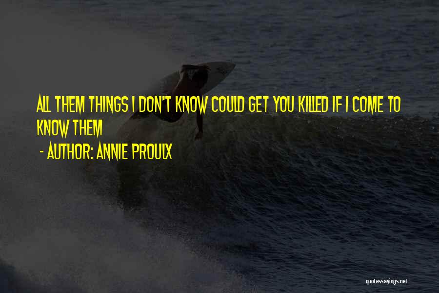 Annie Proulx Quotes 1687138