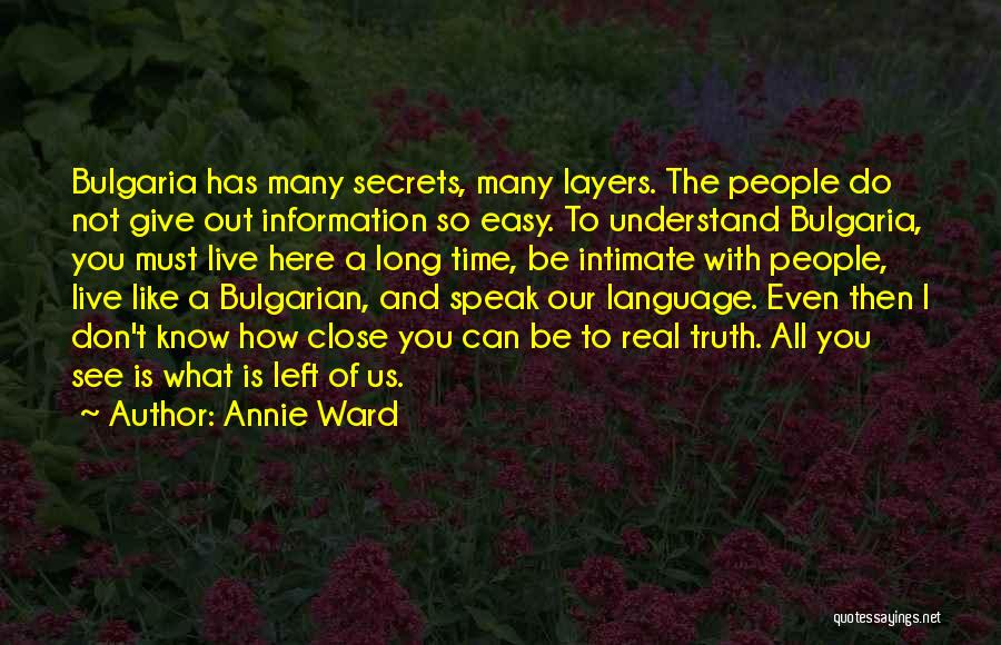 Annie Ward Quotes 2047987