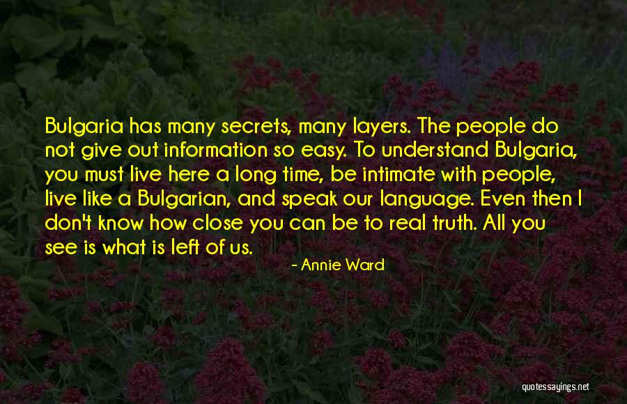 Annie Ward Quotes 2047987