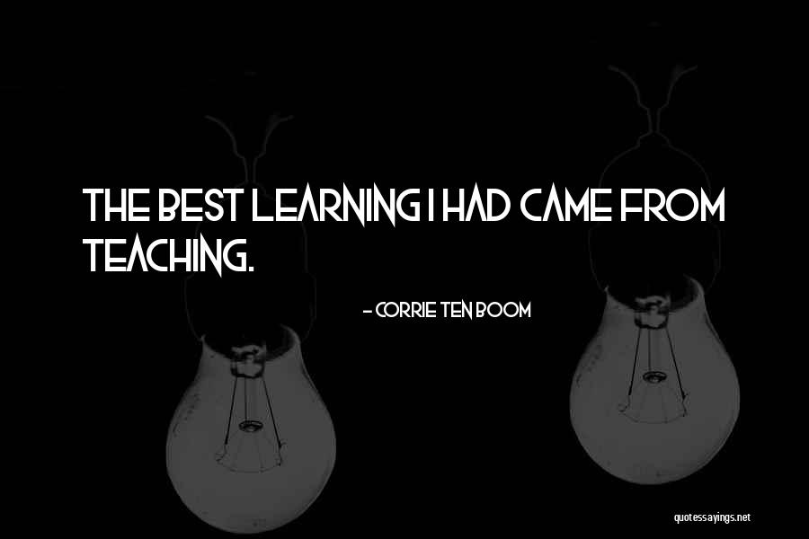 Annikoru Quotes By Corrie Ten Boom Annikoru Quotes By Corrie Ten Boom