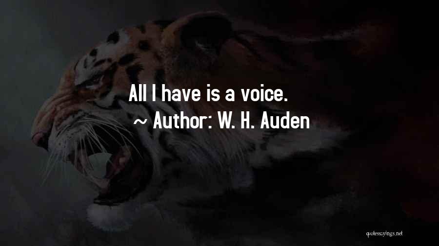 Anniversaire Quotes By W. H. Auden