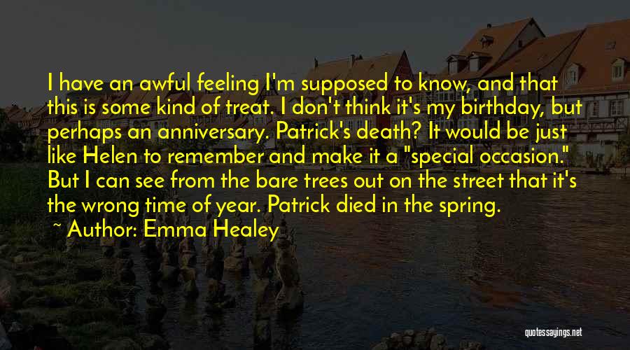 Anniversary Death Quotes By Emma Healey