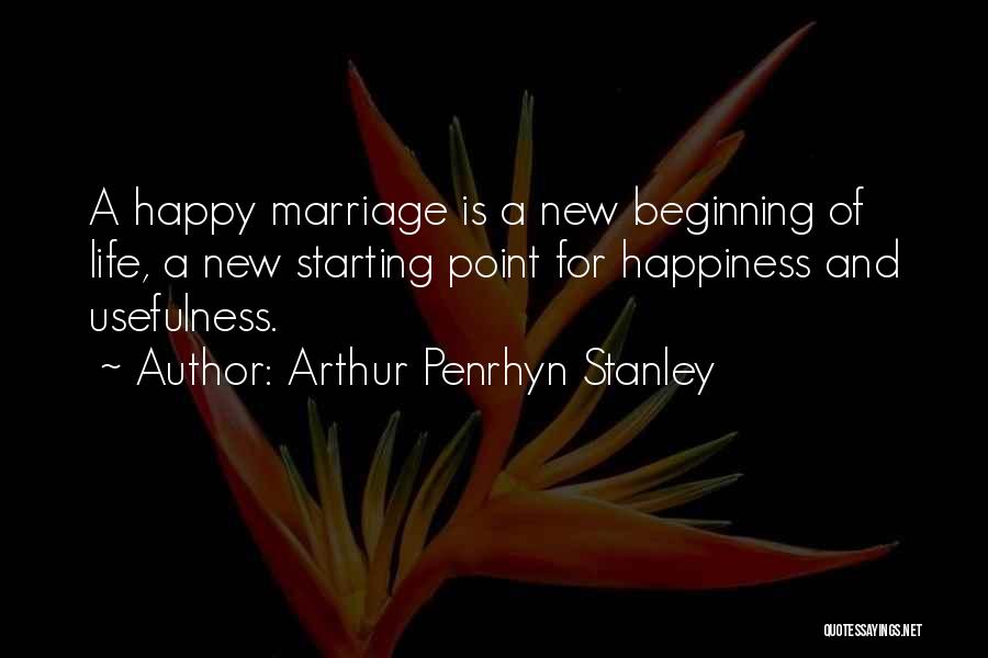 Anniversary Of Marriage Quotes By Arthur Penrhyn Stanley