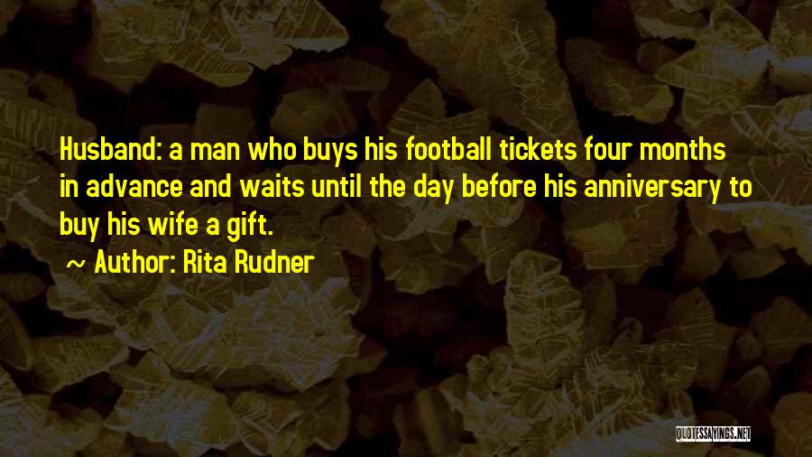Anniversary To Husband Quotes By Rita Rudner