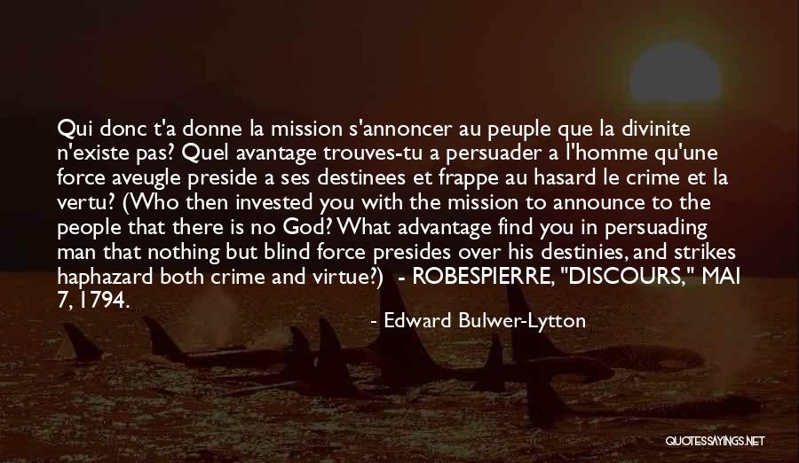 Annoncer Un Quotes By Edward Bulwer-Lytton Annoncer Un Quotes By Edward Bulwer-Lytton