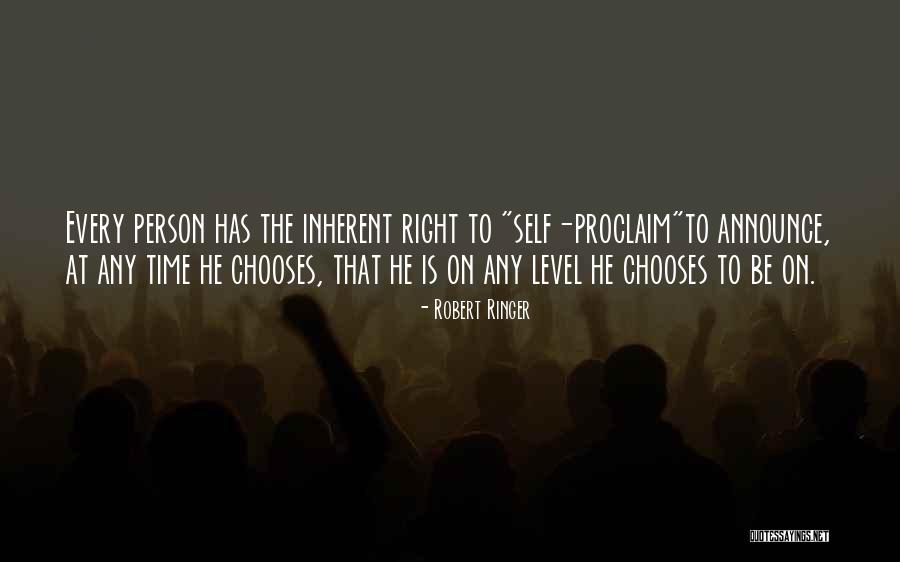 Announce Quotes By Robert Ringer Announce Quotes By Robert Ringer