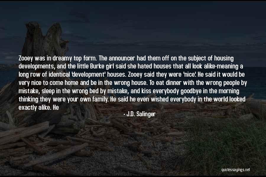 Announcer Quotes By J.D. Salinger