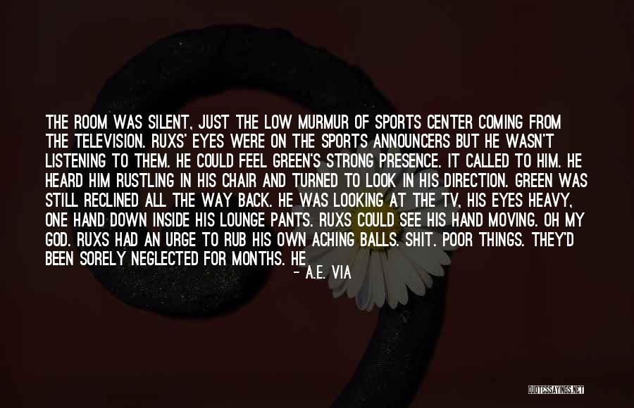 Announcers Quotes By A.E. Via Announcers Quotes By A.E. Via