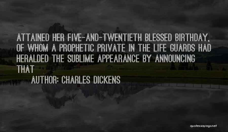 Announcing Quotes By Charles Dickens