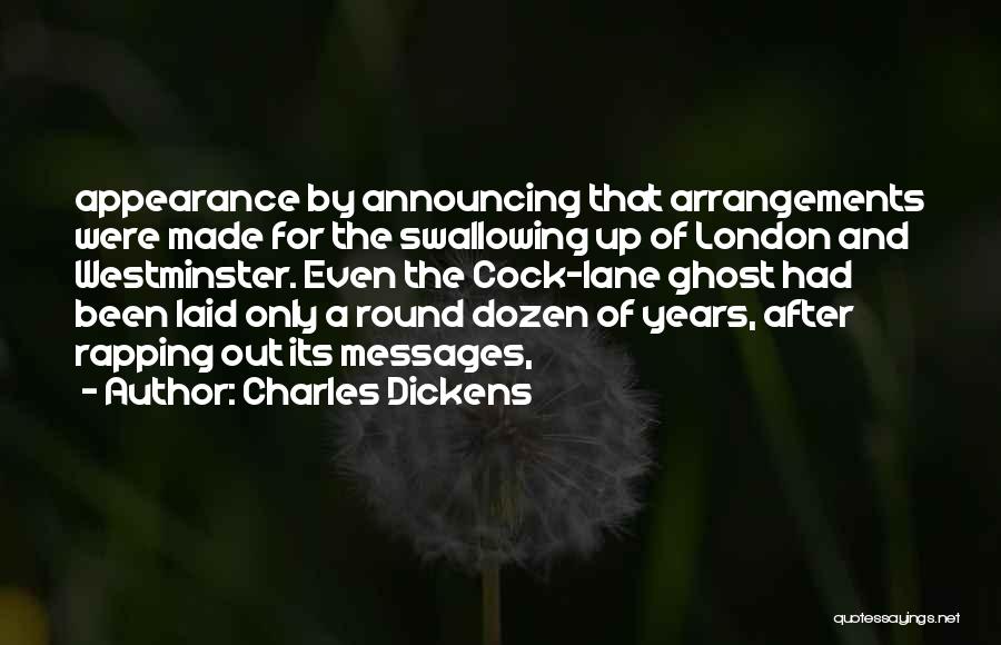 Announcing Quotes By Charles Dickens