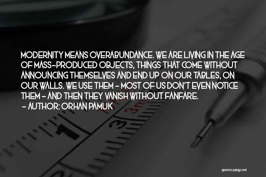 Announcing Quotes By Orhan Pamuk