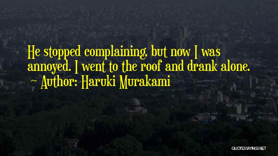 Annoyed Love Quotes By Haruki Murakami