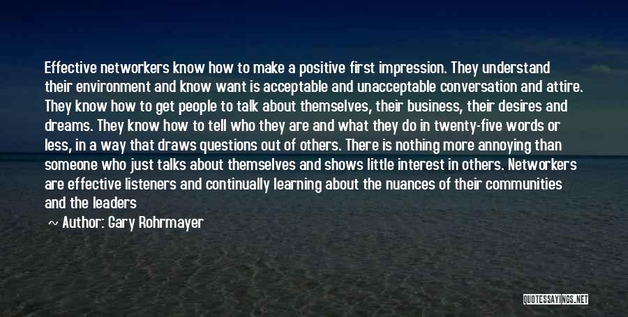 Annoying Others Quotes By Gary Rohrmayer