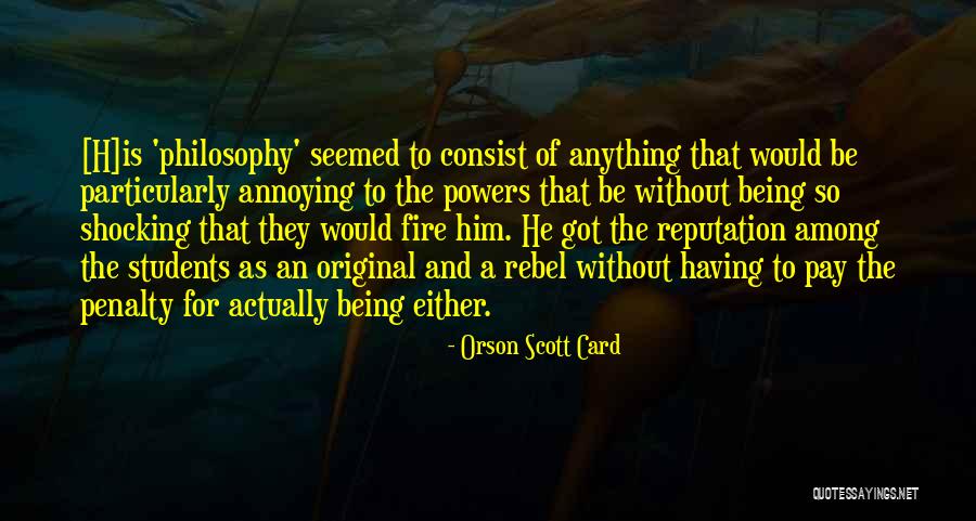 Annoying Quotes By Orson Scott Card