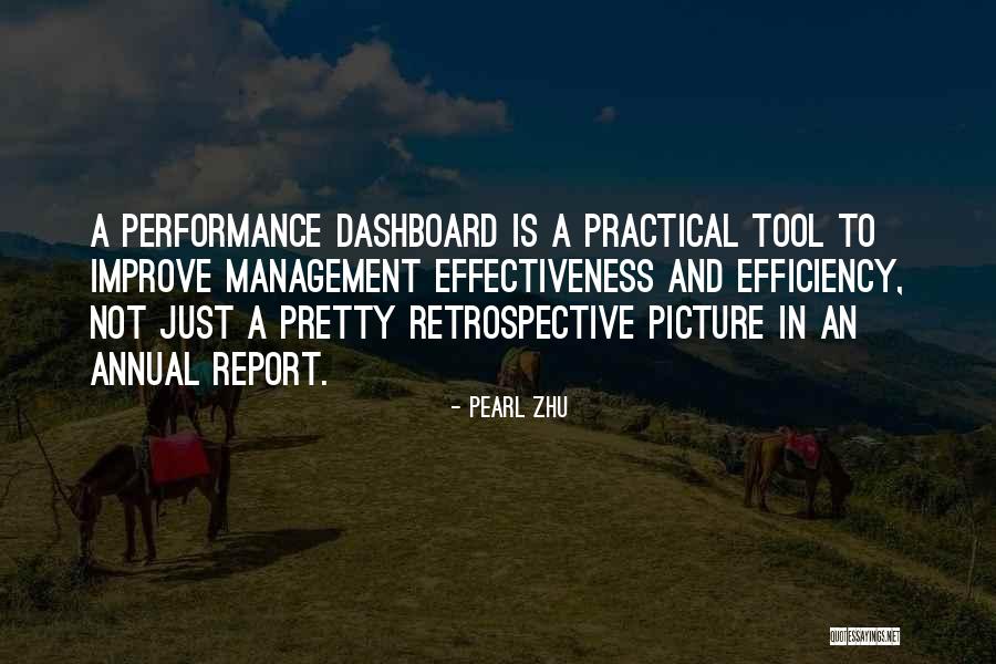 Annual Report Quotes By Pearl Zhu