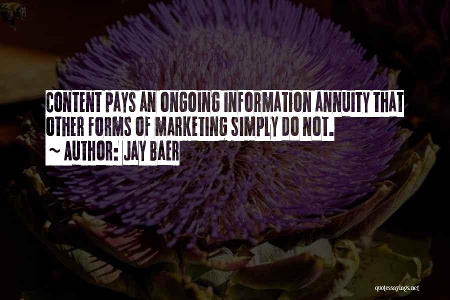Annuity Quotes By Jay Baer