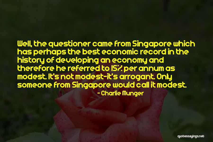 Annum Quotes By Charlie Munger Annum Quotes By Charlie Munger