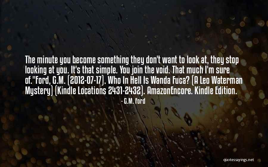 Annuska Undercover Quotes By G.M. Ford Annuska Undercover Quotes By G.M. Ford