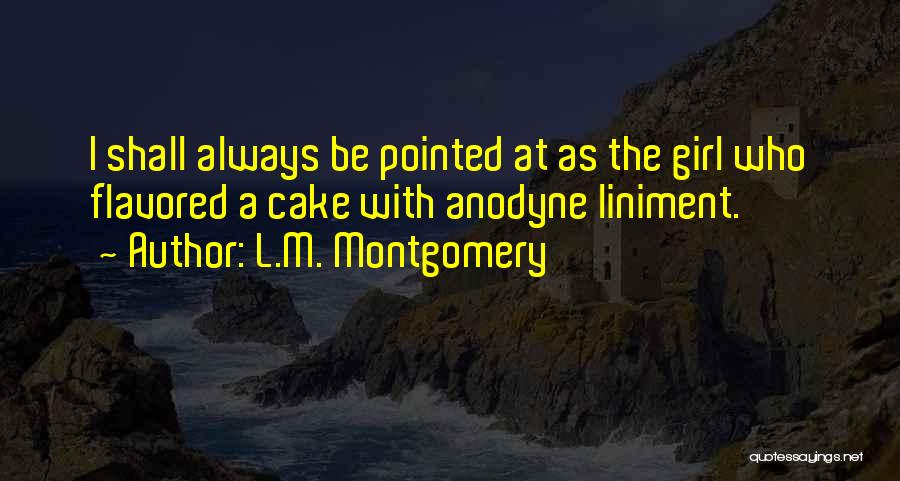 Anodyne Quotes By L.M. Montgomery