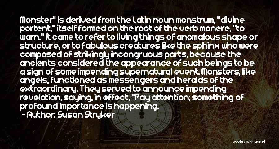 Anomalous Quotes By Susan Stryker