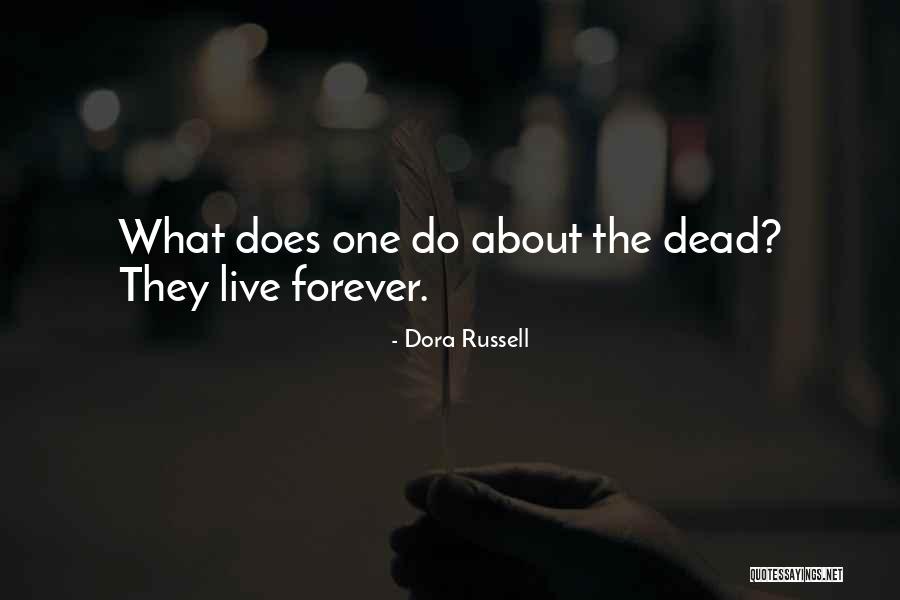 Anosognosia Dementia Quotes By Dora Russell