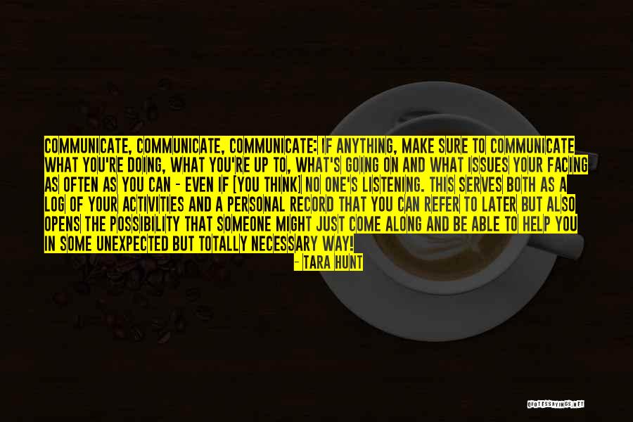 Anotar Sinonimo Quotes By Tara Hunt Anotar Sinonimo Quotes By Tara Hunt
