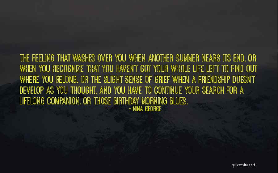Another Birthday Quotes By Nina George Another Birthday Quotes By Nina George