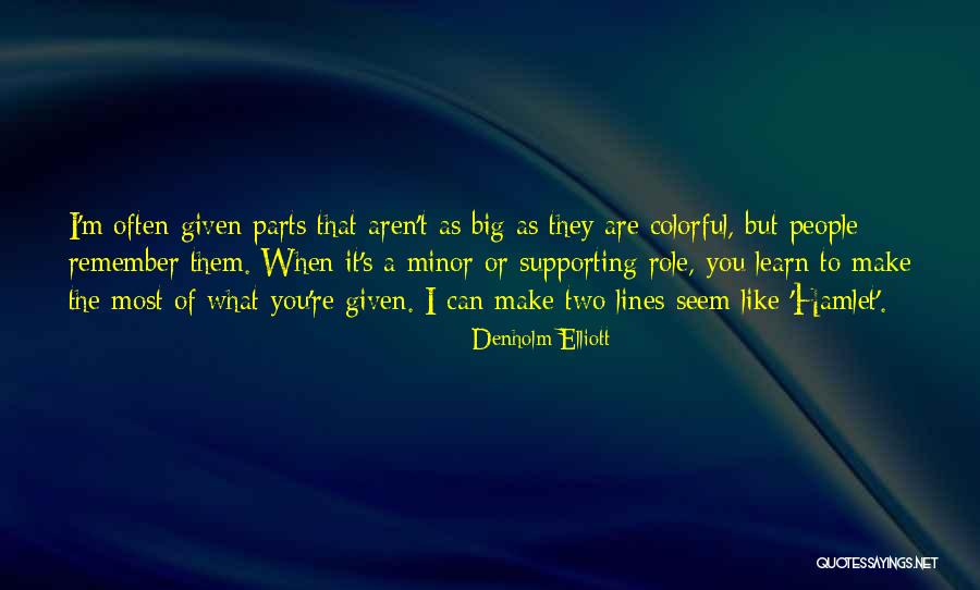 Another Brick In The Wall Quotes By Denholm Elliott Another Brick In The Wall Quotes By Denholm Elliott