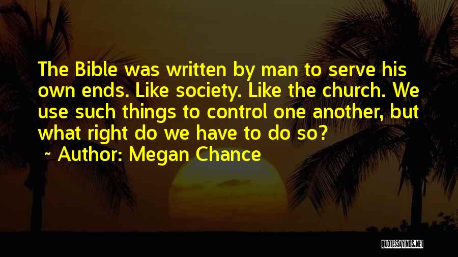 Another Chance Bible Quotes By Megan Chance