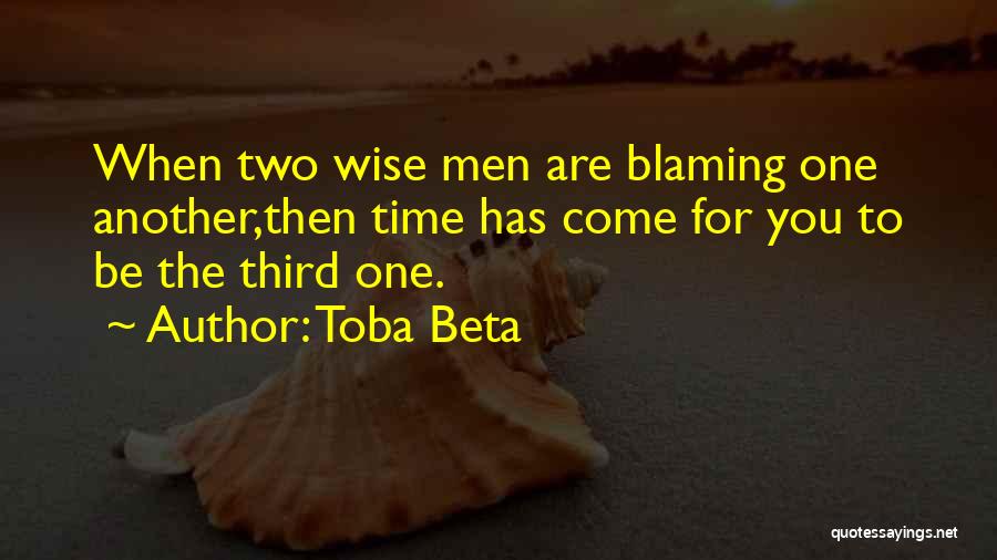 Another Chance Quotes By Toba Beta