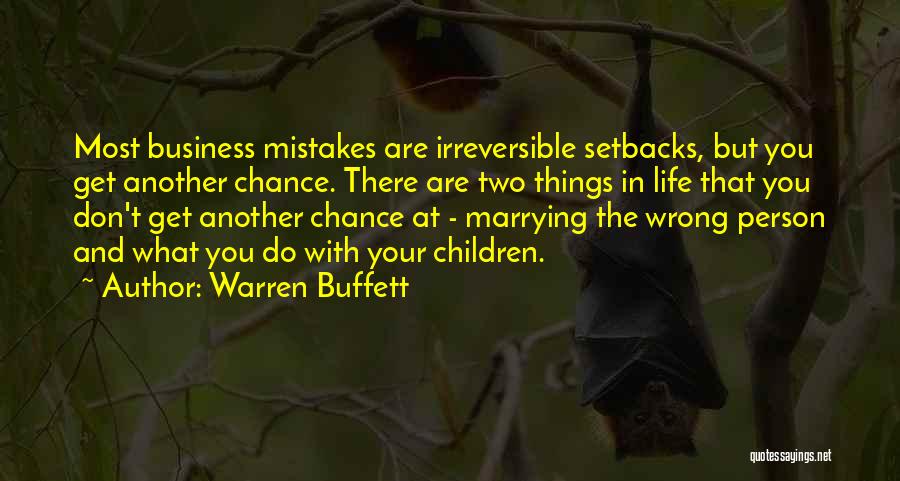 Another Chance With You Quotes By Warren Buffett