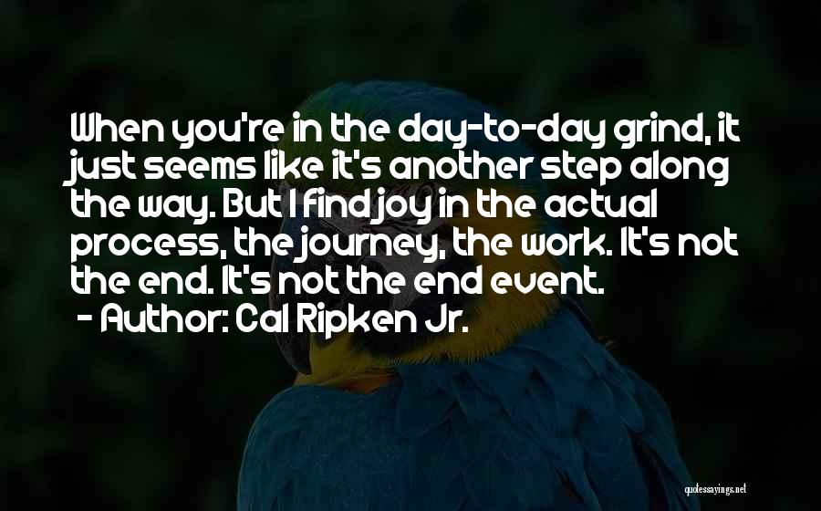 Another Day Work Quotes By Cal Ripken Jr.