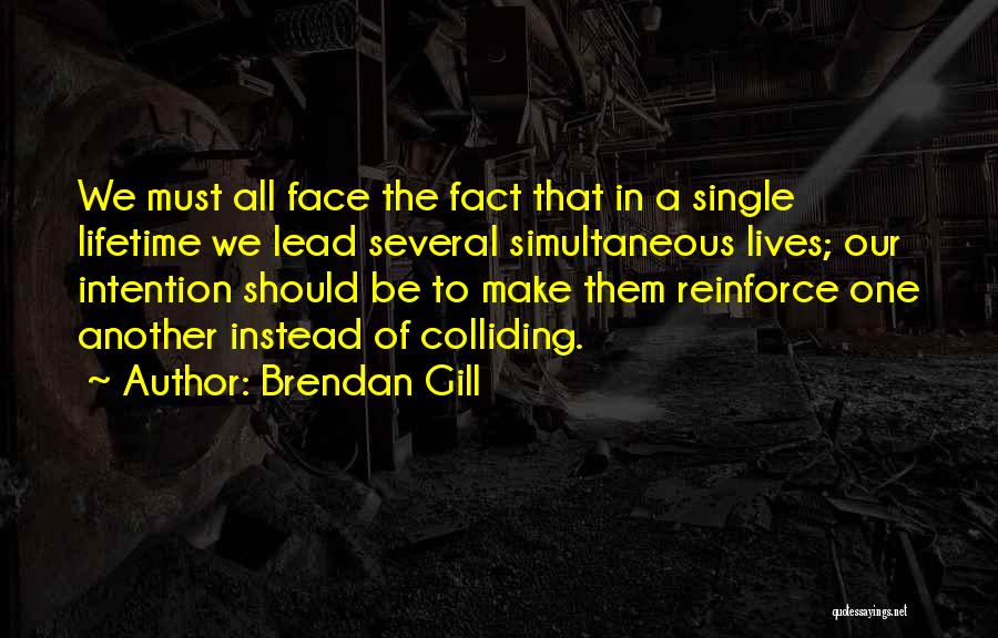 Another Lifetime Quotes By Brendan Gill