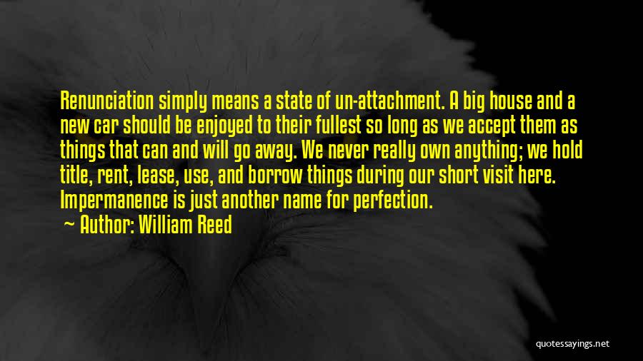 Another Name For Quotes By William Reed