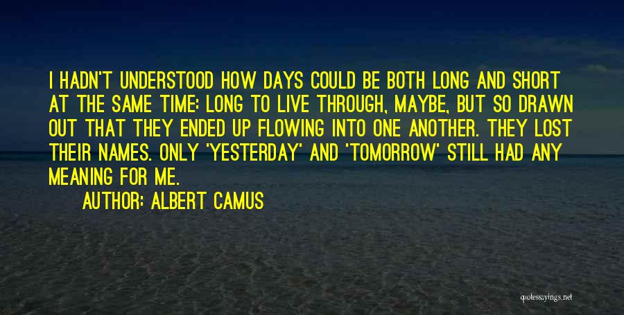 Another Names For Quotes By Albert Camus