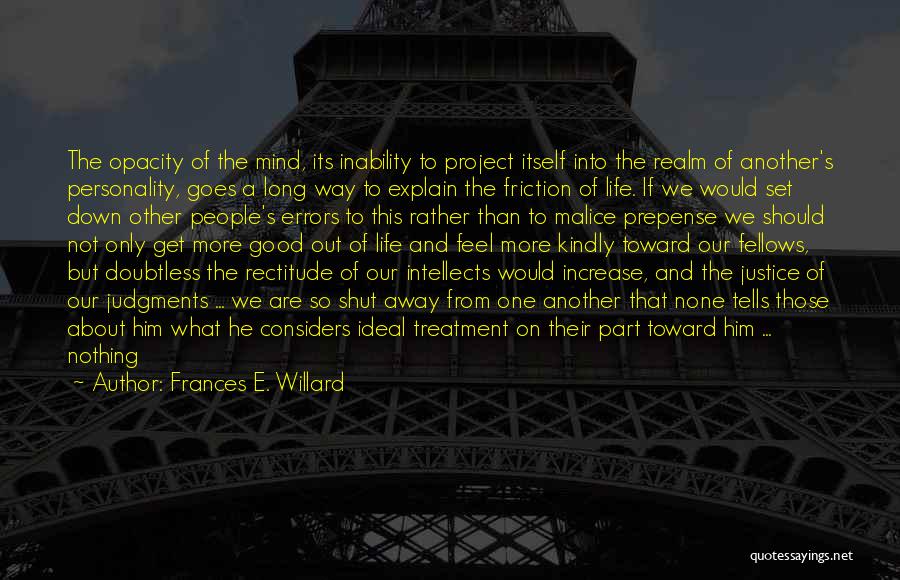 Another Realm Quotes By Frances E. Willard