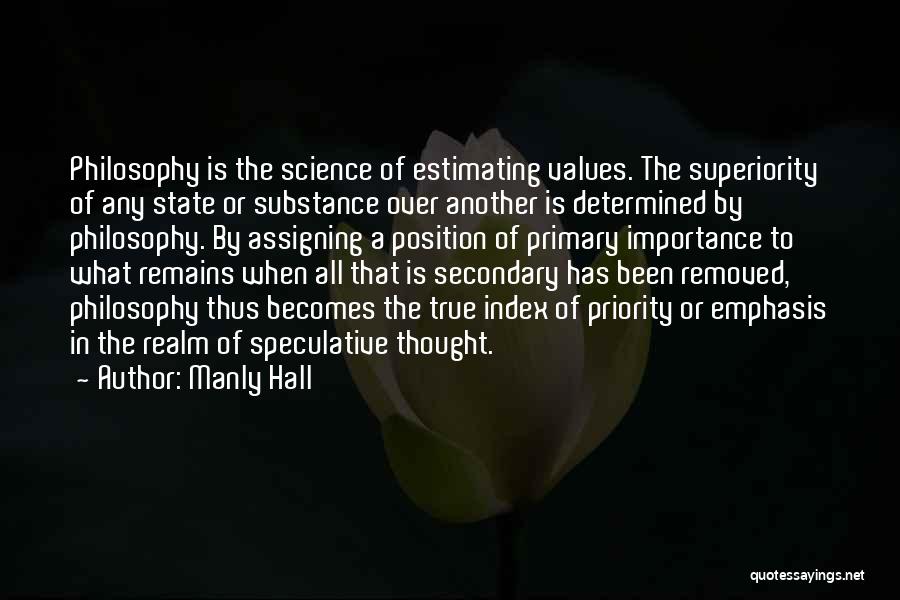 Another Realm Quotes By Manly Hall