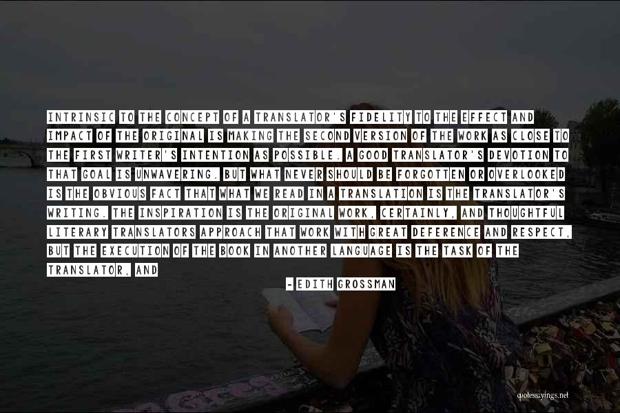 Another Version Of Me Quotes By Edith Grossman Another Version Of Me Quotes By Edith Grossman