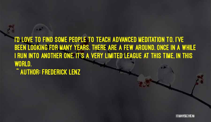 Another World Quotes By Frederick Lenz