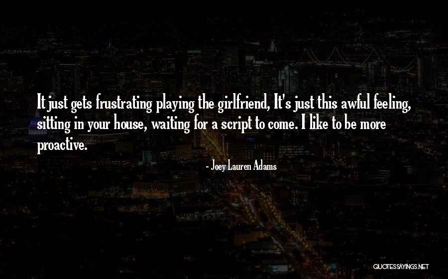 Anpatchett Quotes By Joey Lauren Adams Anpatchett Quotes By Joey Lauren Adams