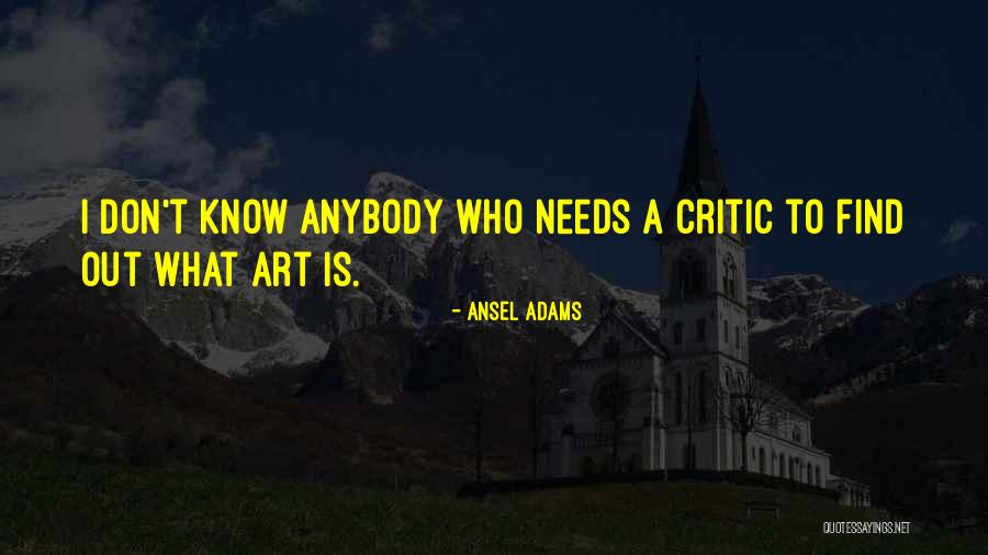 Ansel Adams Quotes 750492