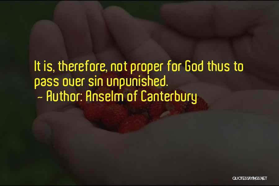 Anselm Of Canterbury Quotes 930327