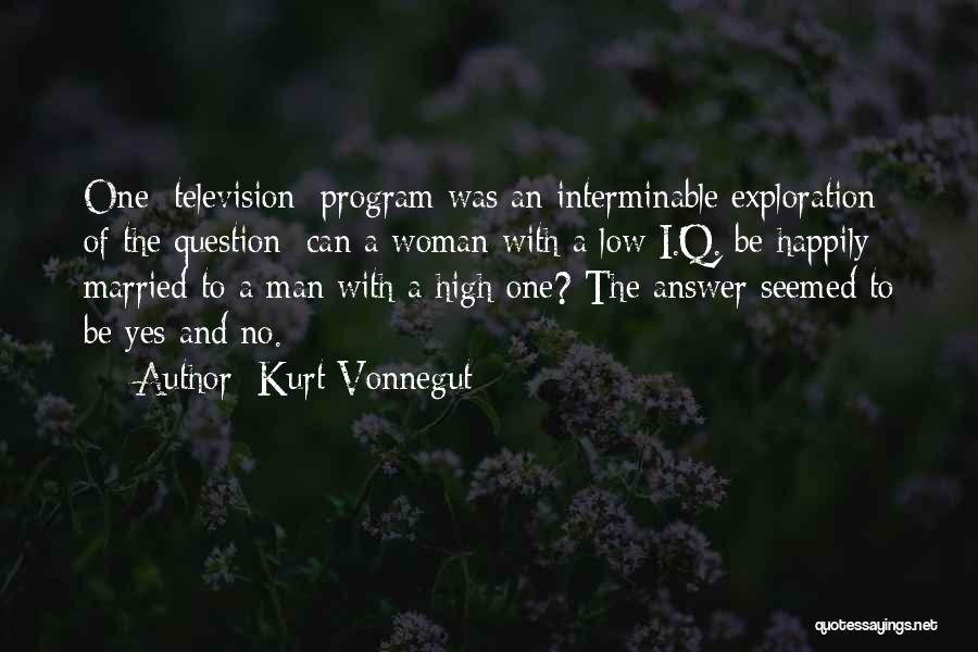 Answer Man Quotes By Kurt Vonnegut