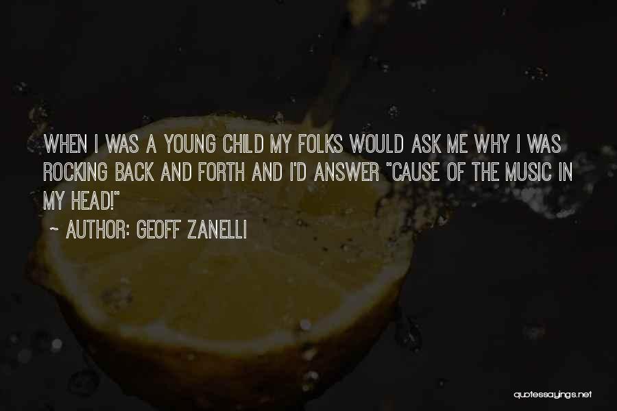 Answer Me Back Quotes By Geoff Zanelli