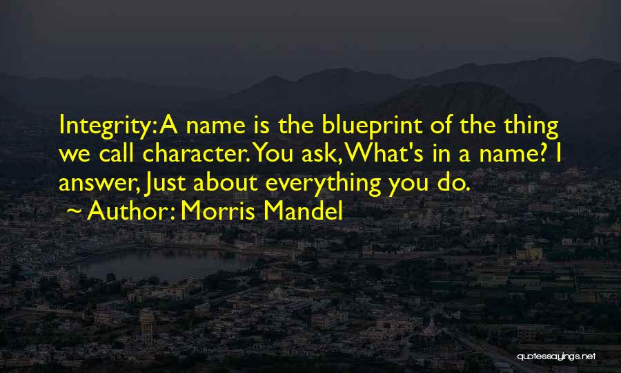 Answer The Call Quotes By Morris Mandel